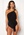 Goddiva Multi Tie Swimsuit Black bubbleroom.se