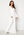 Goddiva Pleated Balloon Sleeve Maxi Dress White White bubbleroom.se