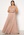 Goddiva Curve Wrap Front Sleeveless Maxi Curve Dress With Split Nude bubbleroom.se