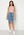 Happy Holly Elina midi denim skirt Medium denim bubbleroom.se
