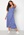 Happy Holly Evie puff sleeve wrap dress Blue / Patterned bubbleroom.se