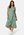 Happy Holly Evie puff sleeve wrap dress Green / Patterned bubbleroom.se