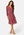 Happy Holly Linn midi Long Sleeve Dress Old rose / Dotted bubbleroom.se