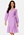 Happy Holly Linn midi Long Sleeve Dress Violet bubbleroom.se