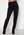 Happy Holly Mathilda high waist tricot pants Black bubbleroom.se
