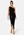 John Zack Sequin One Shoulder Sleeve Rouch Dress Black bubbleroom.se