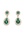LILY AND ROSE Petite Sofia Earrings Emerald bubbleroom.se