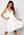 Moments New York Angela Satin Dress White bubbleroom.se