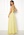 Moments New York Aster Chiffon Gown Light yellow bubbleroom.se