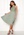 Moments New York Casia Pleated Dress Dark green bubbleroom.se