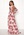 Moments New York Columbine Mesh Gown Pink / Patterned bubbleroom.se