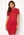 Moments New York Kassia Lace Dress Red bubbleroom.se