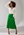 Object Collectors Item Naya HW Sateen Midi Skirt Fern Green bubbleroom.se