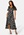 Object Collectors Item Papaya S/S Wrap Dress Black AOP:Sandshell bubbleroom.se