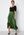 Object Collectors Item Sateen Wrap Skirt Fair Artichoke Green bubbleroom.se