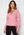 Object Collectors Item Thessa L/S Wrap Pullover Begonia Pink bubbleroom.se