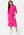 ONLY Caro LS Linen Blend Shirt Dress Pink Yarrow bubbleroom.se