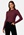 ONLY Emma L/S High Neck Top Madder Brown bubbleroom.se