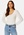 ONLY Nadia LS Wrap V-Neck Knit Ecru Detail:DTM bubbleroom.se
