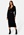 ONLY New Tessa L/S Midi V-Neck Dress Black bubbleroom.se