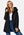 ONLY Sedona Boucle Wool Coat Black Detail:Melange bubbleroom.se