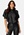 Pieces Mia 2/4 Top Black bubbleroom.se