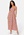 Pieces Selina Strap Ankle Dress Strawberry Pink AOP: bubbleroom.se
