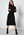 SELECTED FEMME Belli LS Knee Dress Black AOP: Silver bubbleroom.se