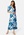 SELECTED FEMME Rachelle Satin Dress Royal Blue AOP:AOP bubbleroom.se