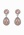 LILY AND ROSE Sofia Earrings Silk/silver/pink bubbleroom.se
