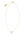 Marc Jacobs The Medallion Pendant 108 Cream/Gold bubbleroom.se