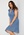 Vero Moda Curve Naena SL On Knee Dress Light Blue Denim bubbleroom.se
