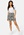 VERO MODA Menny Mini Smock Skirt Navy Blazer AOP: Met bubbleroom.se