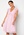 VILA Armina V-Neck S/S Short Dress Orchid Pink bubbleroom.se
