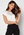 VILA Ellette S/S Satin Top Snow White bubbleroom.se