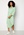 VILA Embrace 3/4 Puff Sleeve Midi Dress Grayed Jade bubbleroom.se