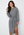 VILA Evie Detail Knit Dress Medium Grey Melange bubbleroom.se