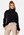 VILA Juli Rollneck L/S Knit Black bubbleroom.se