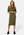 VILA Rine Polo 2/4 Knit Dress Four Leaf Clover bubbleroom.se