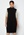 VILA Zuri Cable S/L Knit Vest Dress Black bubbleroom.se