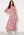 Y.A.S Alira 3/4 Long Dress Soft Pink AOP:Vio P bubbleroom.se