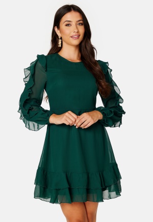 Bilde av Bubbleroom Bea Dress Green Xs
