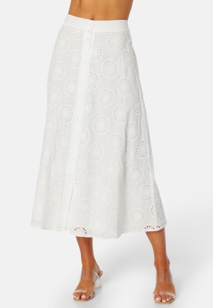 BUBBLEROOM CC broderie anglaise skirt White 38