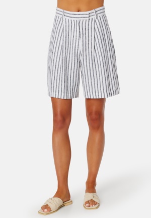 Bilde av Bubbleroom Cc Linen Striped Shorts Striped 46