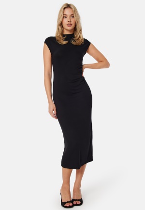 Läs mer om BUBBLEROOM Eve Drapy Dress Black XL