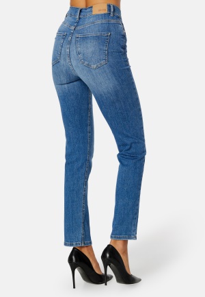 Bilde av Bubbleroom Giselle Stretch Jeans Medium Denim 34