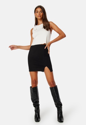 BUBBLEROOM Jen Mini Skirt Black L