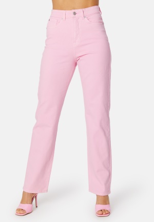 BUBBLEROOM Kendra Straight Jeans Pink 34