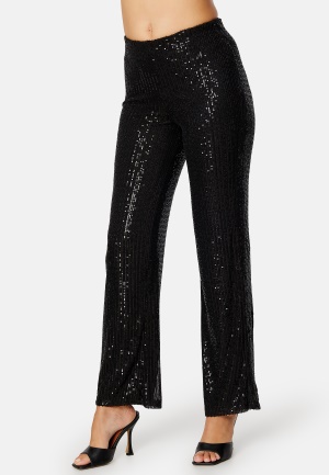 Läs mer om BUBBLEROOM Kira sparkling trousers Black XL