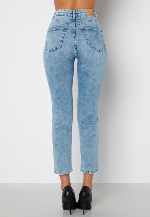 BUBBLEROOM Lana high waist jeans Light blue 34